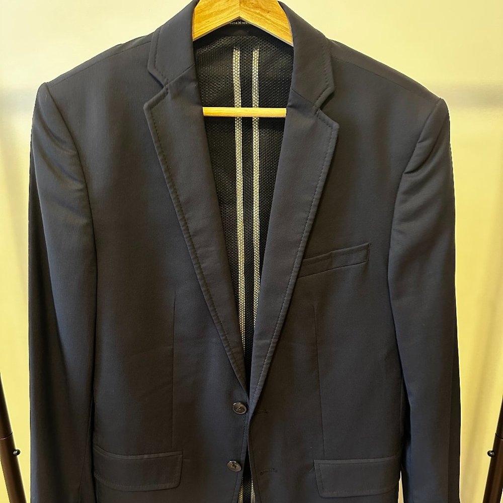 Zara Navy Blue Blazer